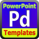 Podium Templates & Backgrounds for PowerPoint Presentation Software with 3D Clipart Designs