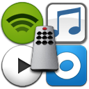 Music Control for iTunes, Spotify, Rdio and Personalized Internet Radio