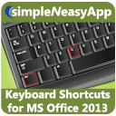 Keyboard Shortcuts for MS Office 2013