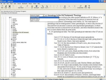 Pradis New International Dictionary Of Old Testament Theology And