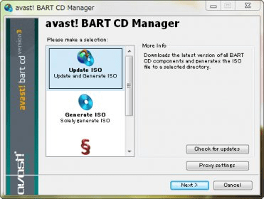 Avast 4 BART CD avast! Rescue Disc