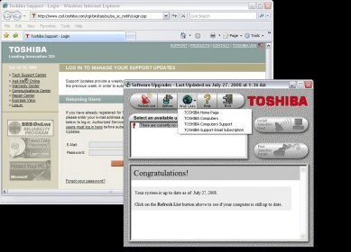 toshiba firmware update download