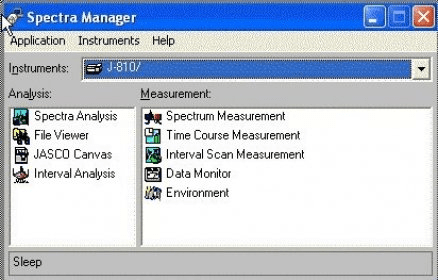 Spectra Manager Software