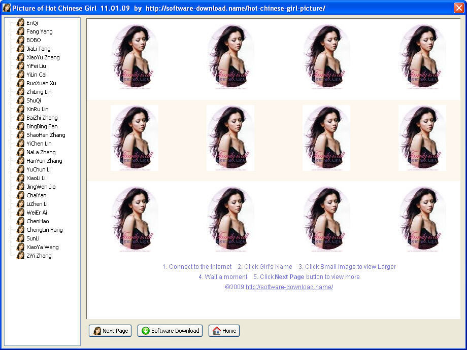 Picture of Hot Chinese Girl Software Informer Screenshots