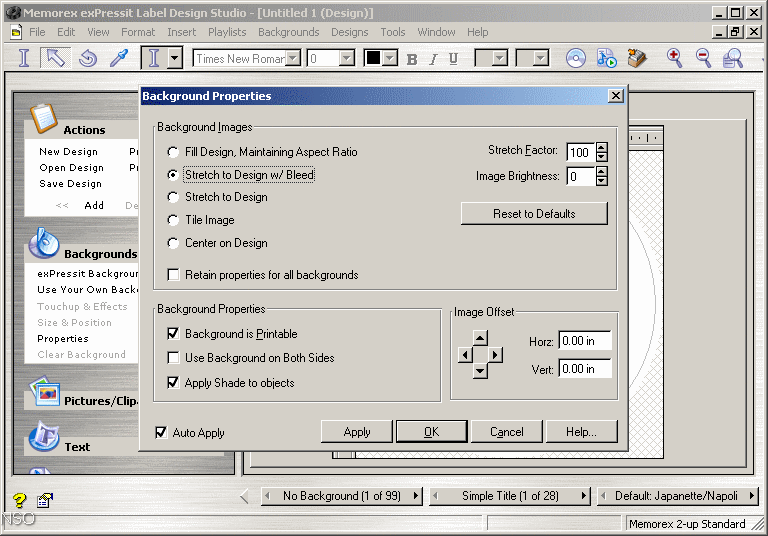 memorex label software for mac
