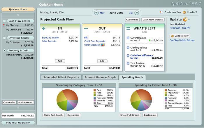 quicken software 2008