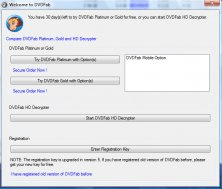 Main Screen · HD Decrypter · DVDFAB Platinum