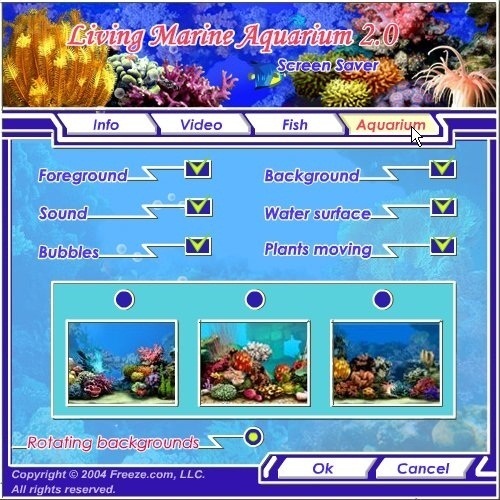 living marine aquarium 2 screensaver high resolution