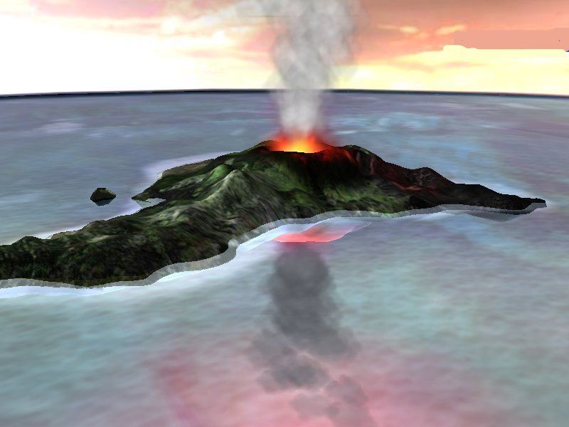 General view · Volcano · Settings