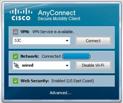 cisco anyconnect secure mobility client v4