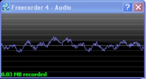 Save Audio recording · Recorder monitor · YouTube Downloader · Toolbar magnified · Freecorder settings