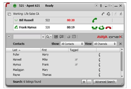 avaya one x agent 2 5 main window screenshots for avaya one x agent 2 ...