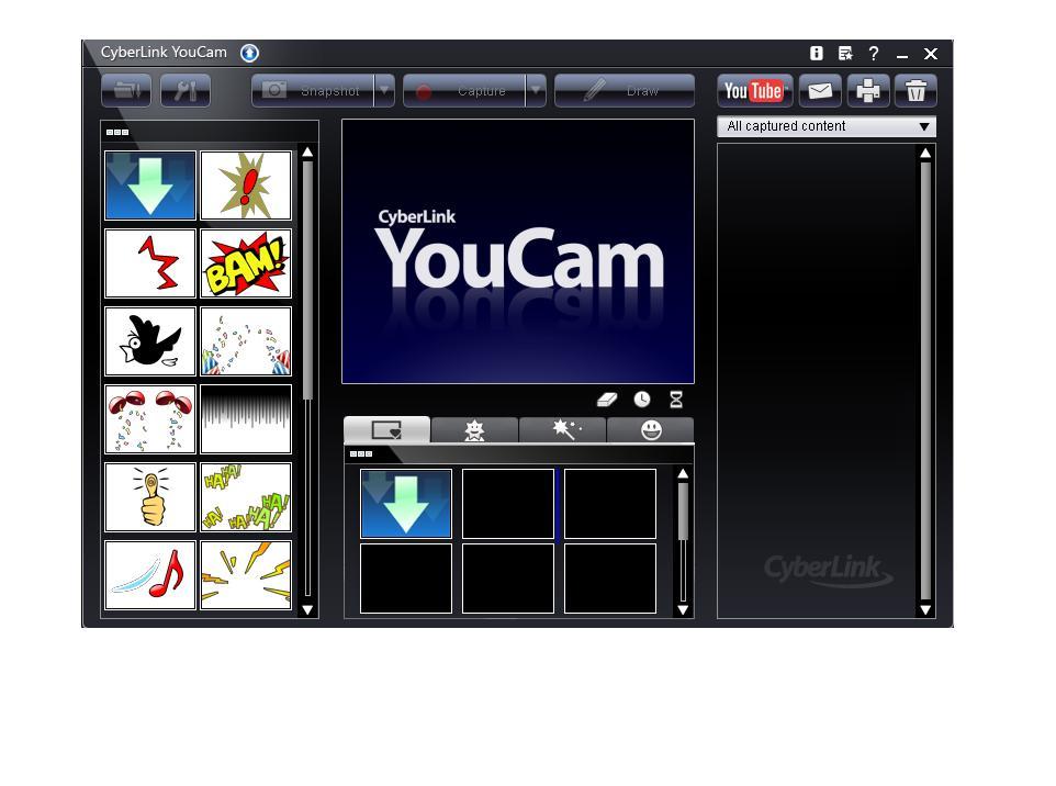 ... cyberlink youcam 5 0 main window screenshots for cyberlink youcam 1 0