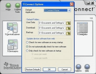 ti connect 1.5 for windows