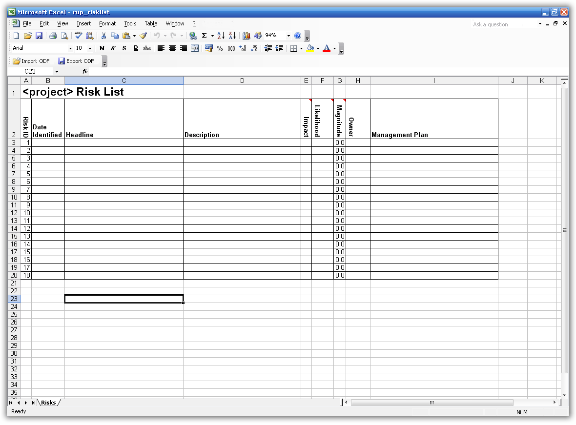 Sun ODF Plugin for Microsoft Office : Import/export ODF toolbar in MS ...