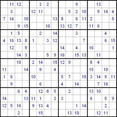 Medium Samurai Sudoku