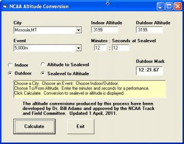 altitude ncaa conversion