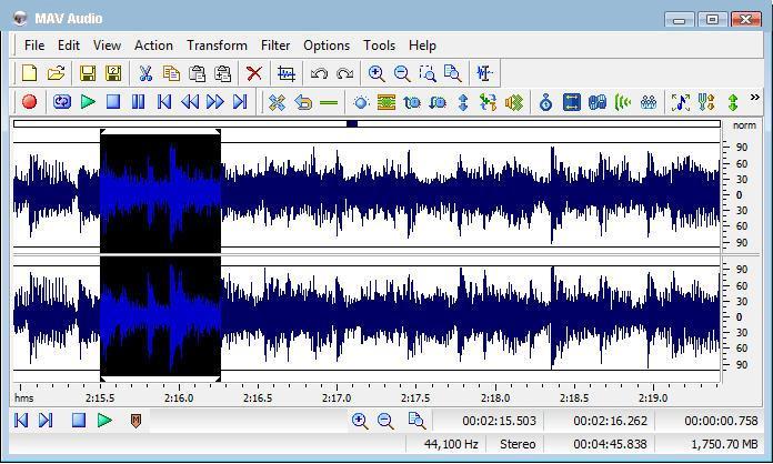 NCH WavePad Audio Editor 17.66 download the last version for apple
