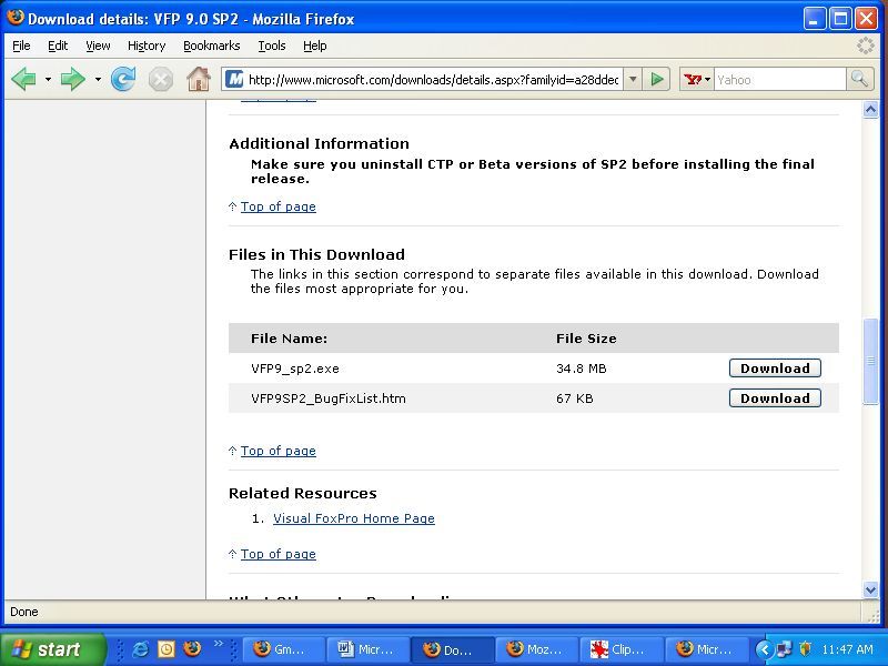 Microsoft Visual Foxpro Download
