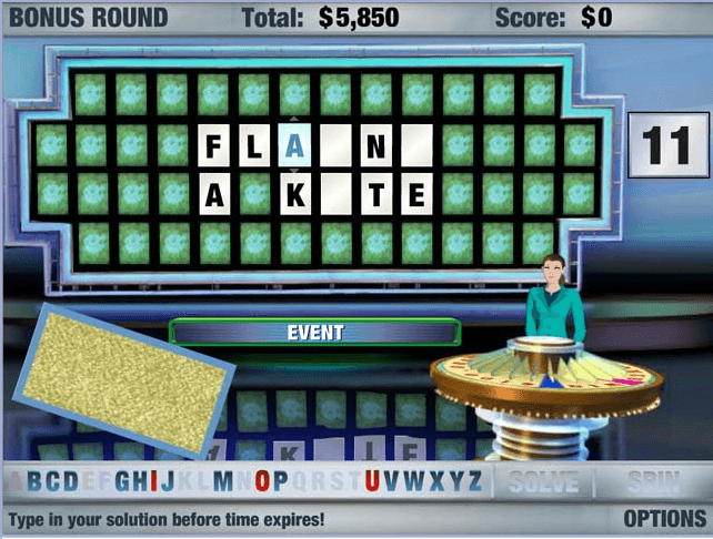 Wheel Of Fortune Instant Win Game