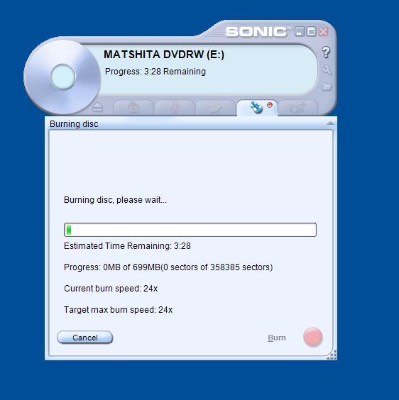 Sonic RecordNow! Software Informer: Screenshots