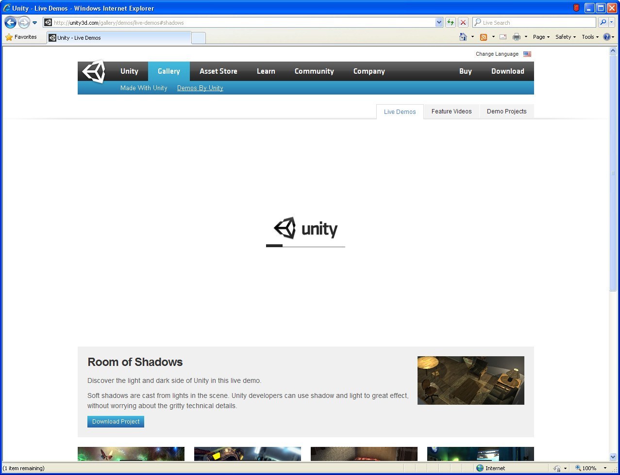 unity web player 2 player games