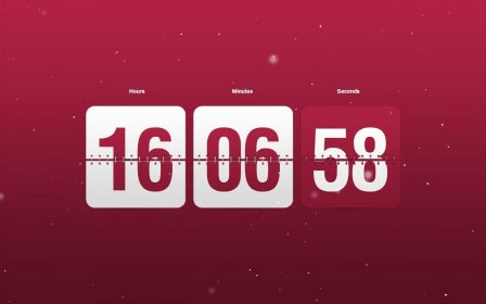 New Year Countdown &amp; Clock screensaver 1.0 Download (Free)