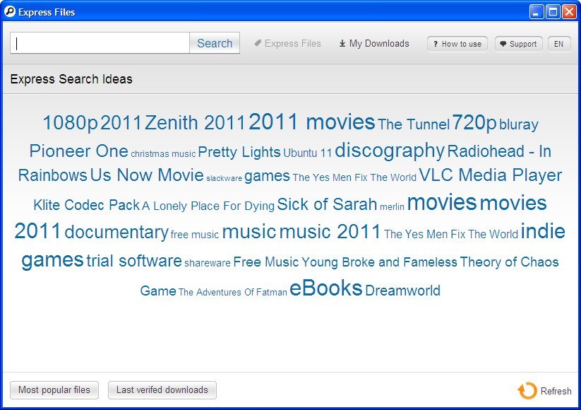 express zip file free download