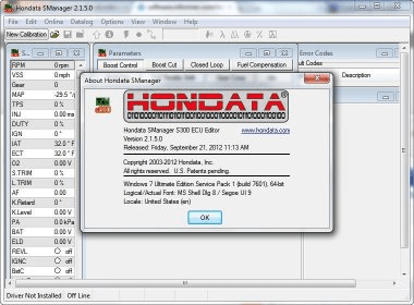 Hondata S200 Rom Editor