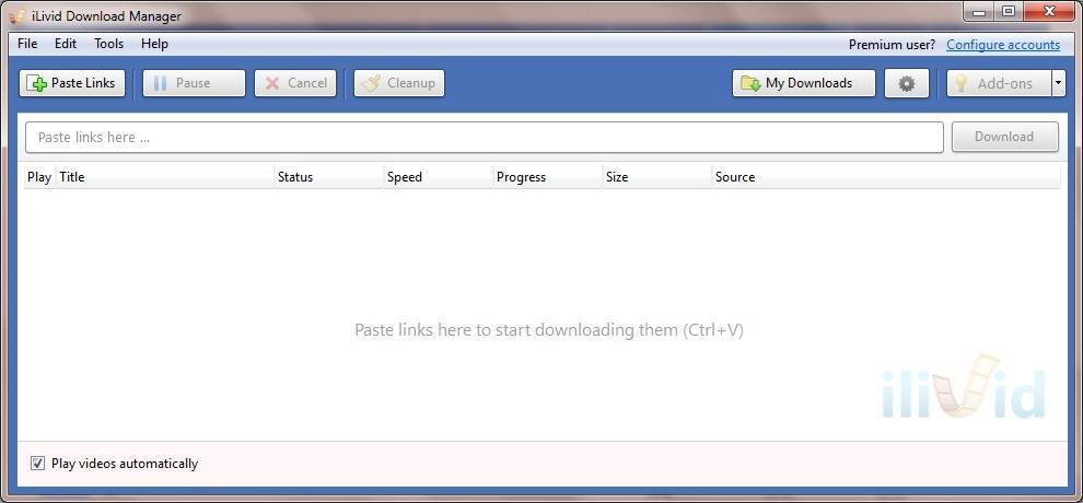 Ilivid Download Manager For Windows 10 ILivid Download Manager Software Informer: Screenshots