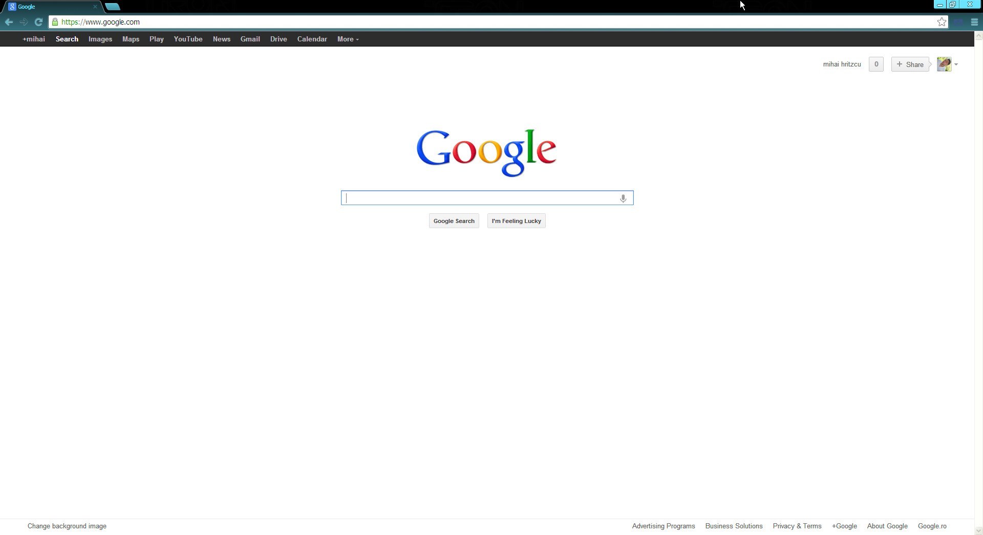 Скриншот браузера Google Chrome