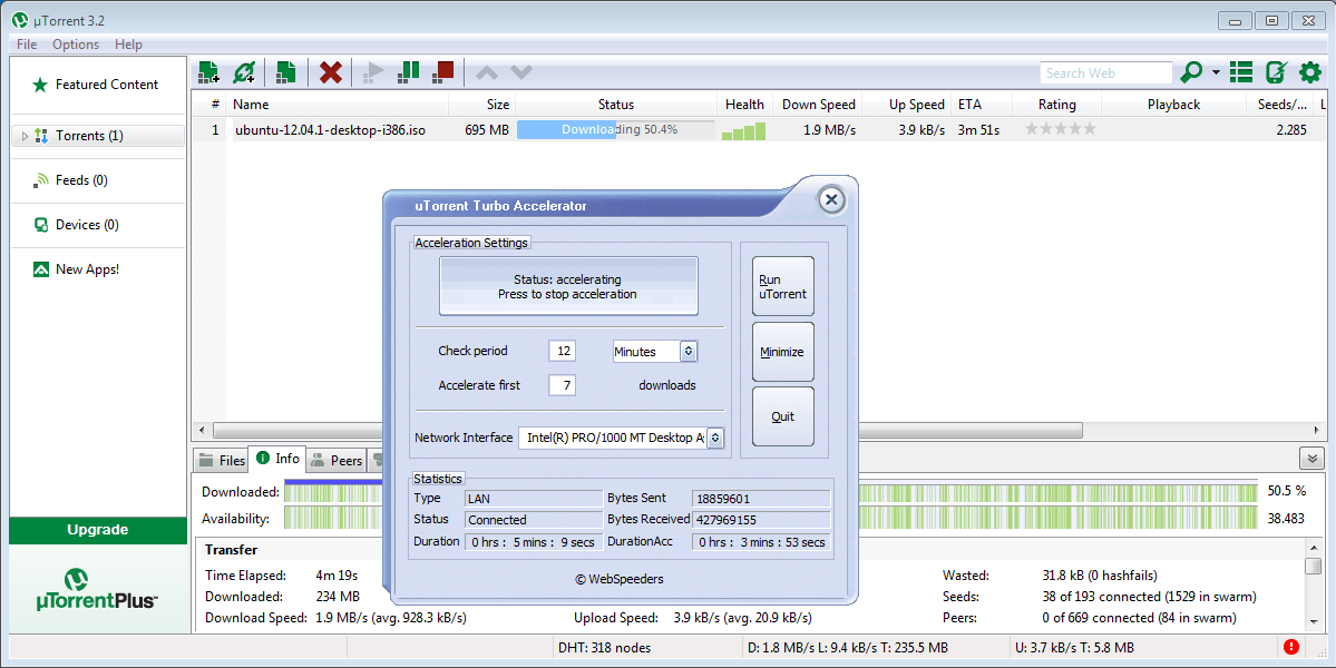 uTorrent Turbo Accelerator 2.4 : Download Ubuntu 12.04 with the ...