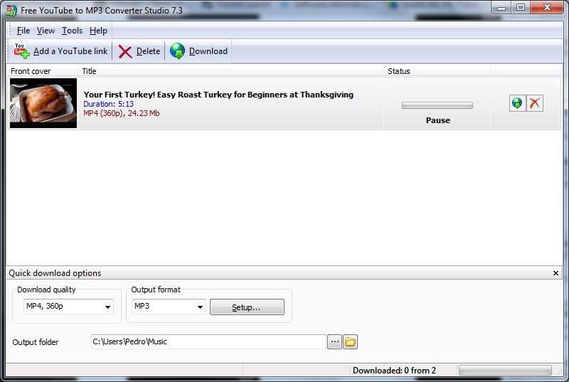 download convert youtube to mp3 pc