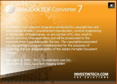 Able2doc Pdf To Word Converter
