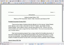 Reference guide Preferences Initial window with sample pdf file