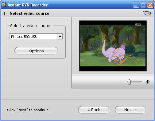 Pinnacle Instant DVD Recorder Software Informer: Screenshots