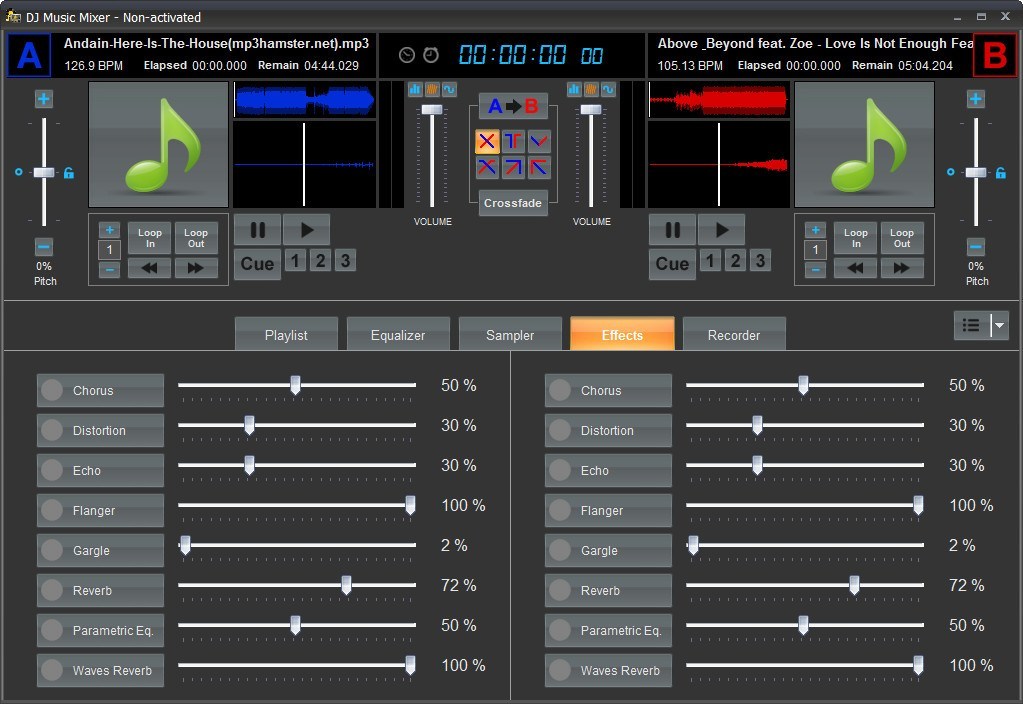 free dj sound mixer software download