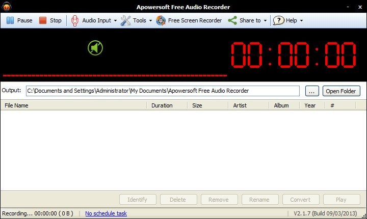 apowersoft free audio recorder mac