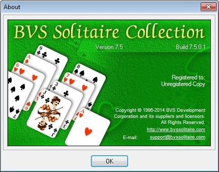 bvs solitaire collection 7.9 registration key