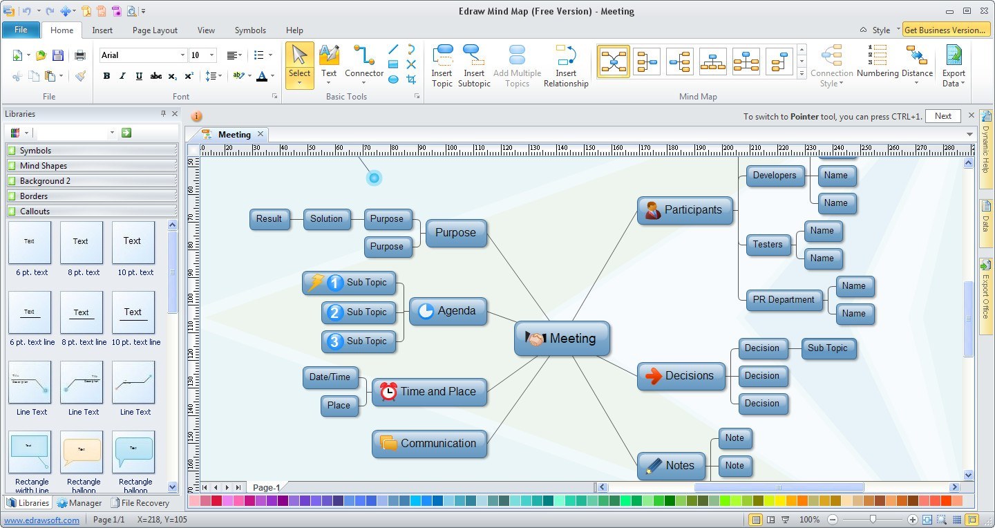 mind mapping software free windows 7