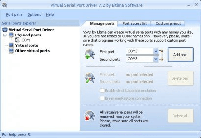 Create Virtual Serial Port Bluetooth