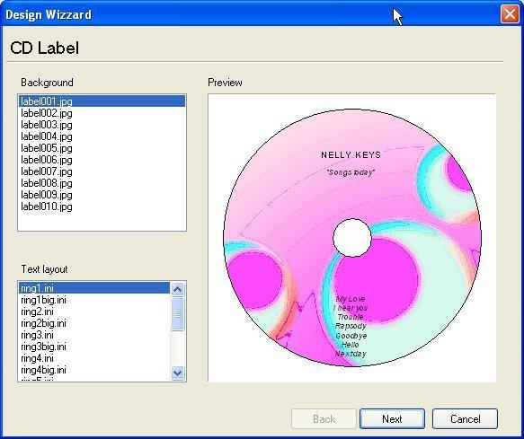 neato cd label software free download