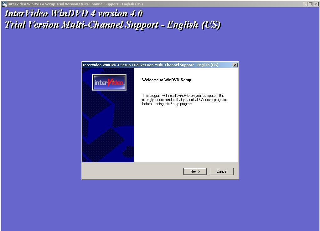 InterVideo WinDVD Player Software Informer: Screenshots