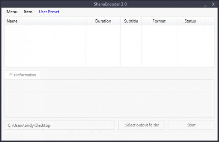 ShanaEncoder 6.0.1.4 for mac download free