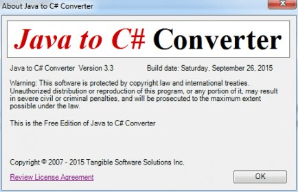 Tangible C To C# Converter