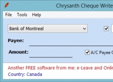 free check writer software