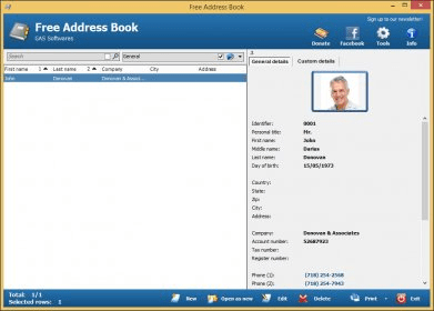online address book software