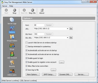 forum with abyss web server