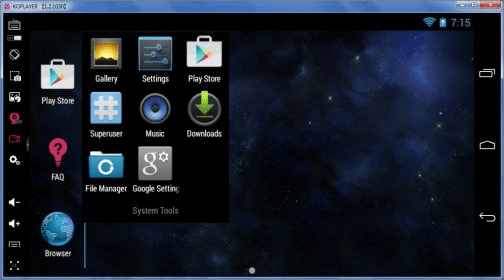 android emulator for win xp 32 bit
