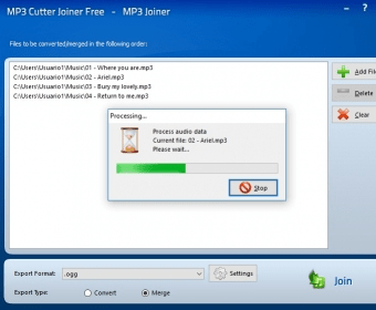 free software merge mp3 files into one